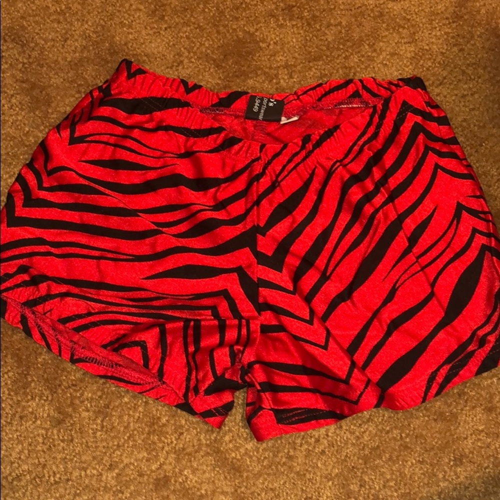 Zebra spandex